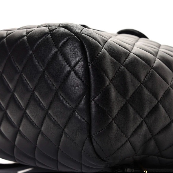 Chanel Black Calfskin Quilted Large Backpack Urban Spirit with GHW - Picture 5 of 9